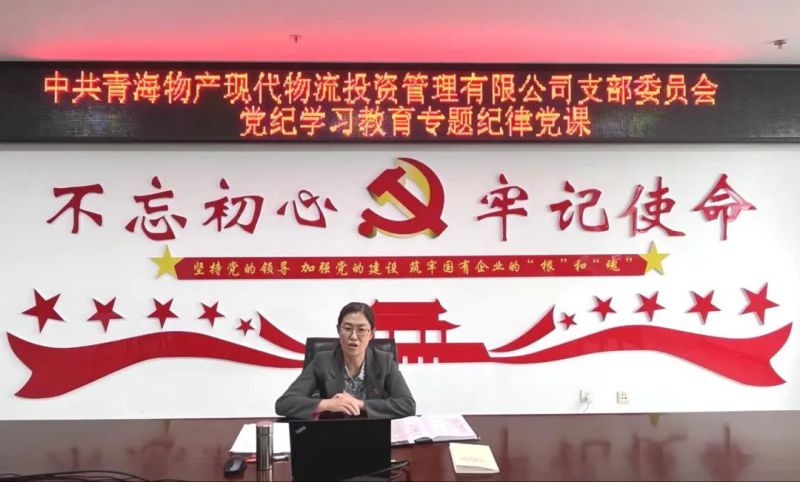 嚴明紀律作風(fēng) 永葆政治本色——集團黨委書記、董事長劉玲同志講授專題紀律黨課