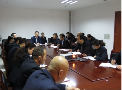 集團(tuán)黨委成員、紀(jì)委書記李志明來我司宣講黨的十九大精神